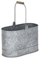 Farmhouse Galvanized Metal Bucket