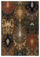 Oriental Weavers Kasbah Collection Brown/Navy Tribal Indoor Area Rug 7'8"X10'10"