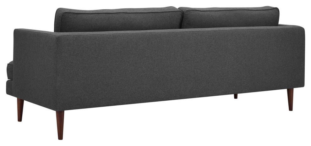 Armchair and Sofa Set, Fabric, Gray, Modern, Living Lounge Hospitality