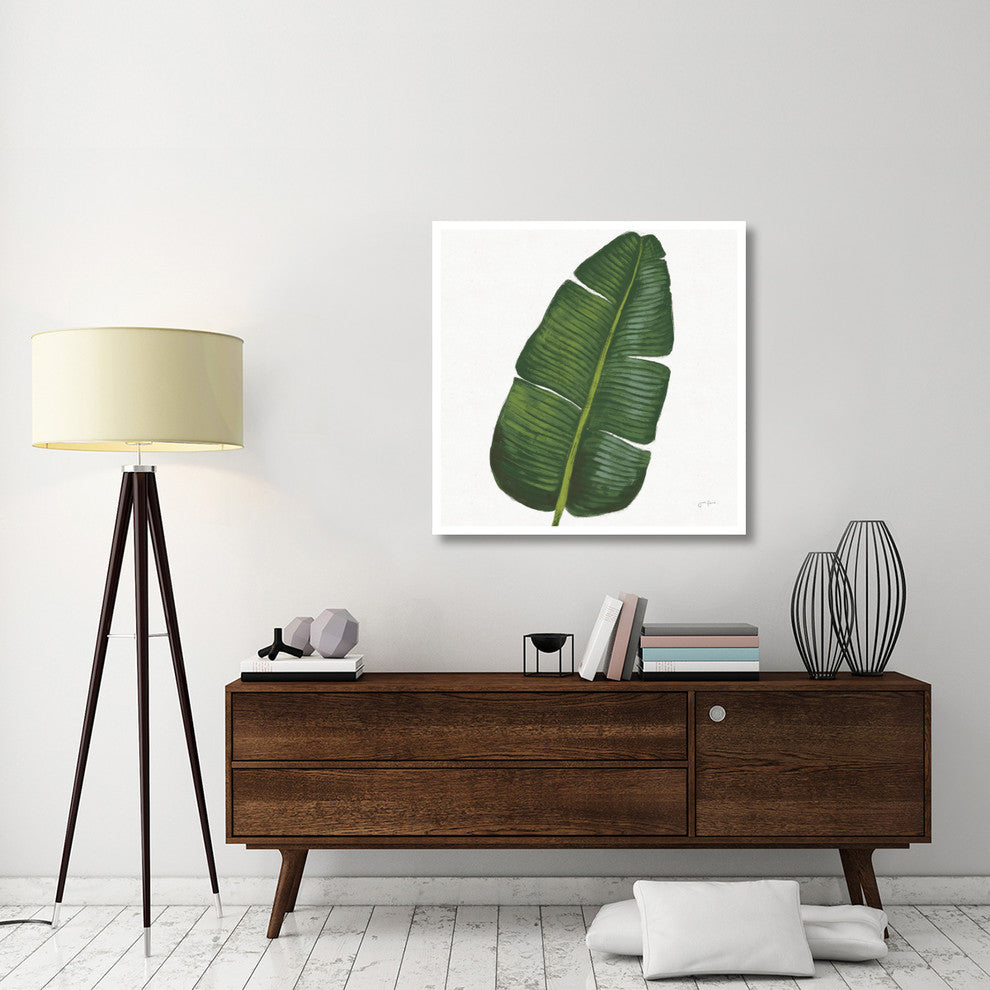 "Welcome to Paradise XV on White" Digital Paper Print by Janelle Penner, 38"x38"
