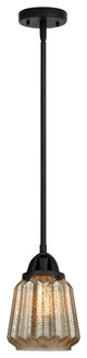 Chatham Mini Pendant, Matte Black, Mercury, Mercury