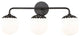 Paige 3-Light Bath Light, Old Bronze Finish