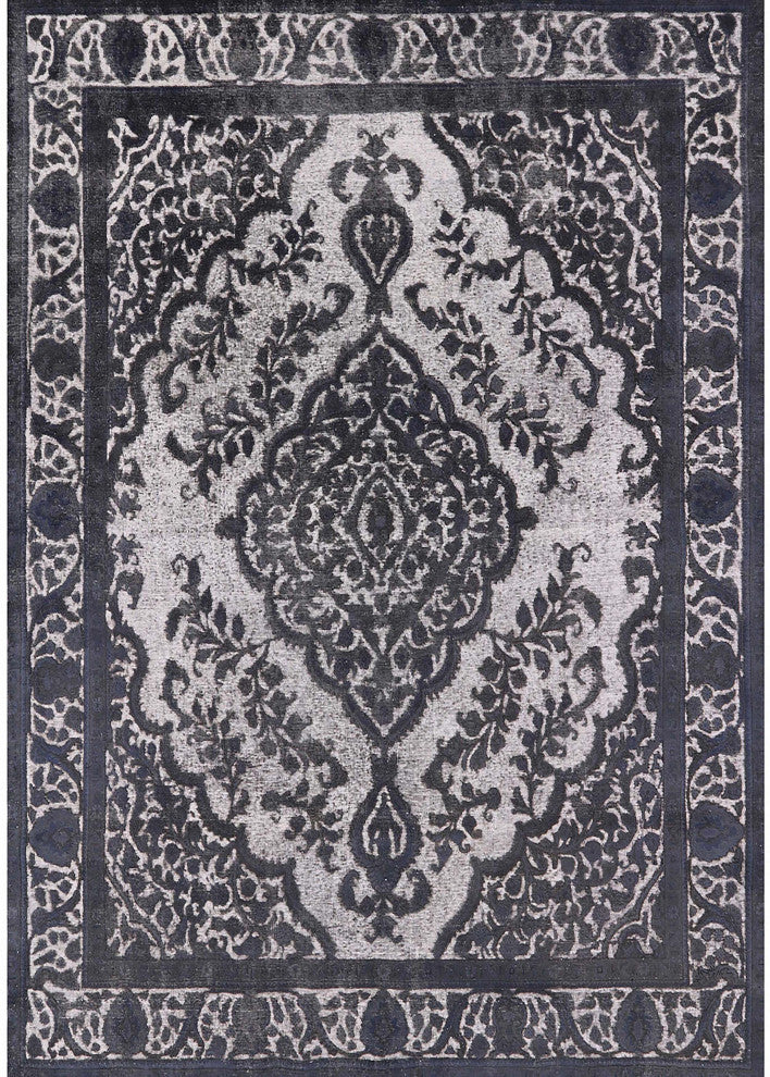 Ahgly Company Indoor Rectangle Mid-Century Modern Area Rugs, 2'' x 5''
