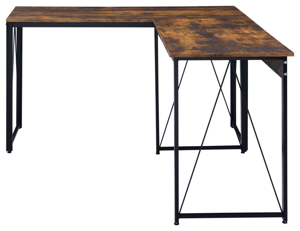 ACME Zaidin Writing Desk, Weathered Oak