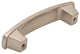 Forgings 3" Center-to-Center Satin Nickel Cabinet Pull
