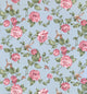 FLORAL - Flower Colorful Blue Wallpaper Sample