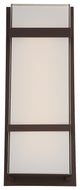 Modern Forms Phantom LED Wall Light, Bronze, 21"