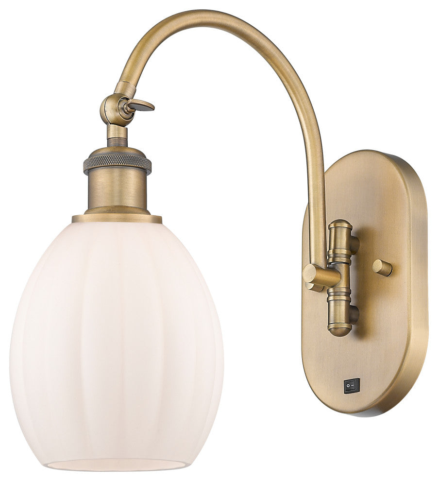 Innovations 518-1W-BB-G81-LED 1-Light Sconce, Brushed Brass