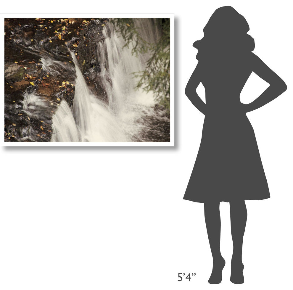 "Mosquito Falls I" Digital Paper Print by Laura Marshall, 42"x32"