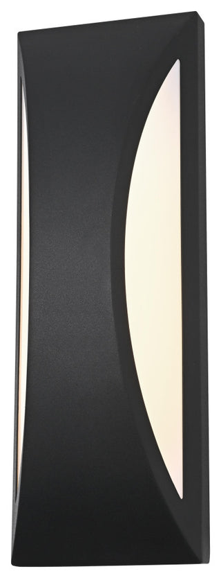 Home Living 5" Outdoor Wall Sconce, Black