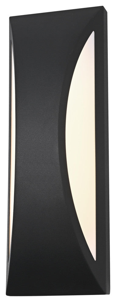 Home Living 5" Outdoor Wall Sconce, Black