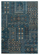 Rizzy Home Bellevue BV3954 Blue Border Area Rug, Rectangular, 3'3"x5'3"