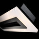Shadow 24" LED Outdoor Wall-Light 3000k, Black