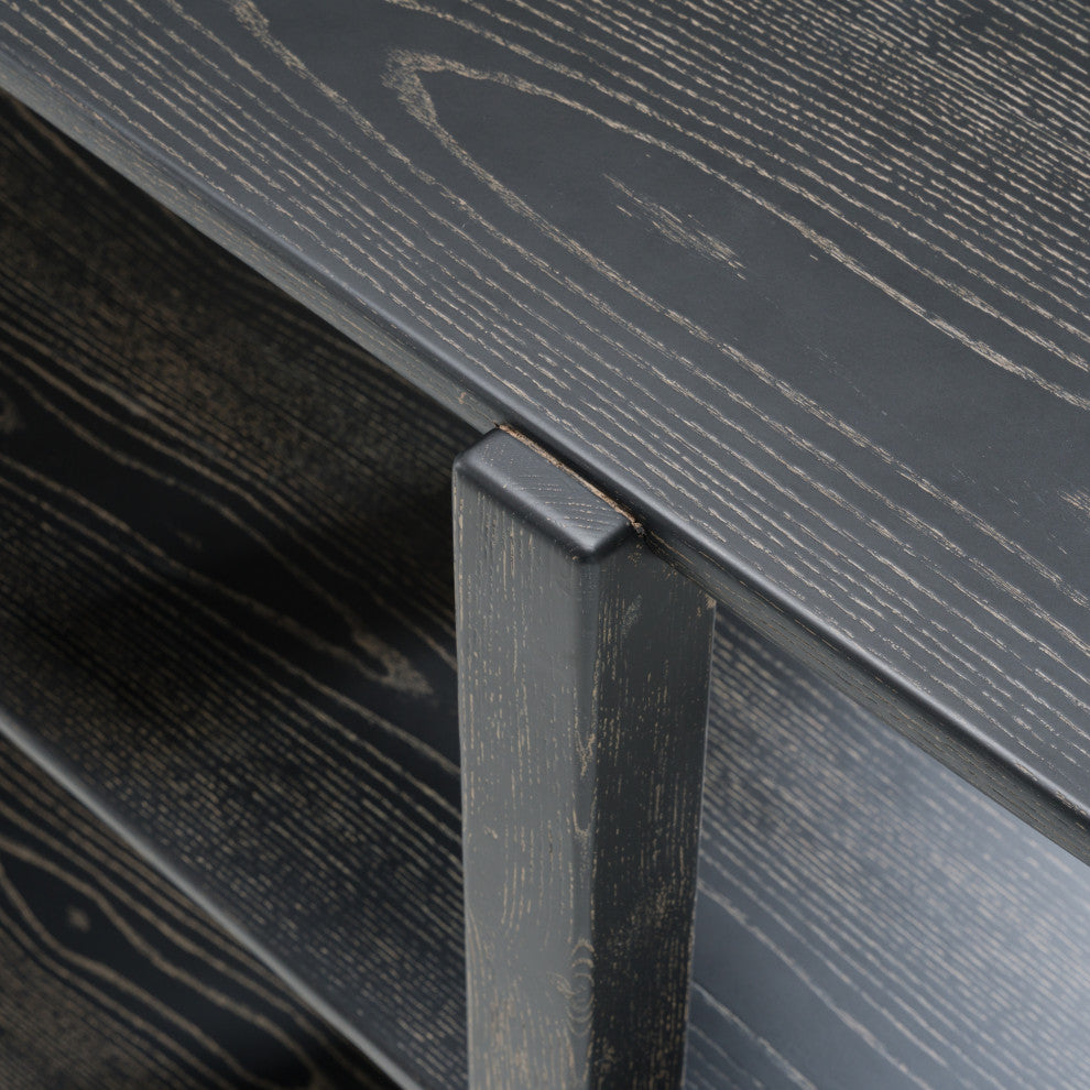 Modrest Noah Modern Dark Brown Bookshelf