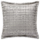 GLAMtastic Hodges 22" Flange Pillow, Set of 2, Silver