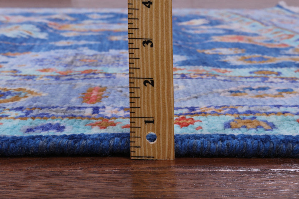 Turkish Oushak Handmade Wool Rug 6' 2" X 9' 0" - Q13662