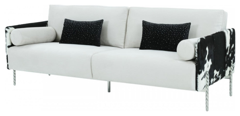 Divani Casa Pueblo Modern Cow-hide Sofa