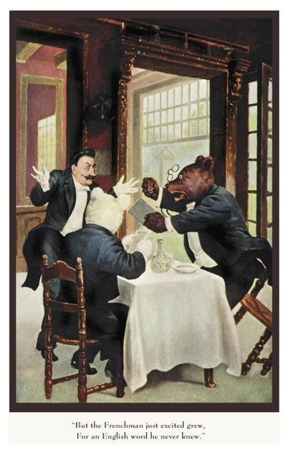 "Teddy Roosevelt's Bears: The Frenchman" Paper Print by R.K. Culver, 34"x50"