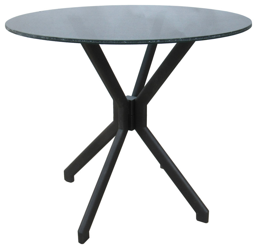 Swivel Counter Metal Pub Set - M-70 Stools 26" or 30", Watusi Aquatint - Grey, 30", Crackle Glass