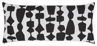 Outdoor Freya Lumbar Pillow - Black