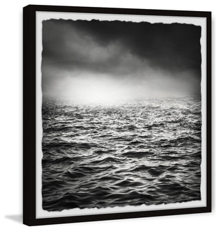 "Ocean Storm" Framed Painting Print, 18x18