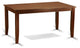 Dudl5-Mah-W 5-Piece Dining Room Set-Dinette Table And 4 Dining Chairs