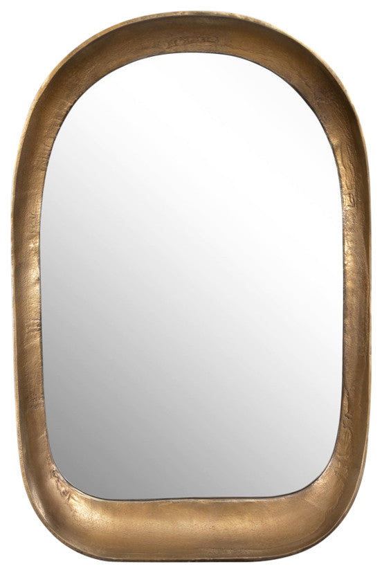 Uttermost Bradano Brass Arch Mirror