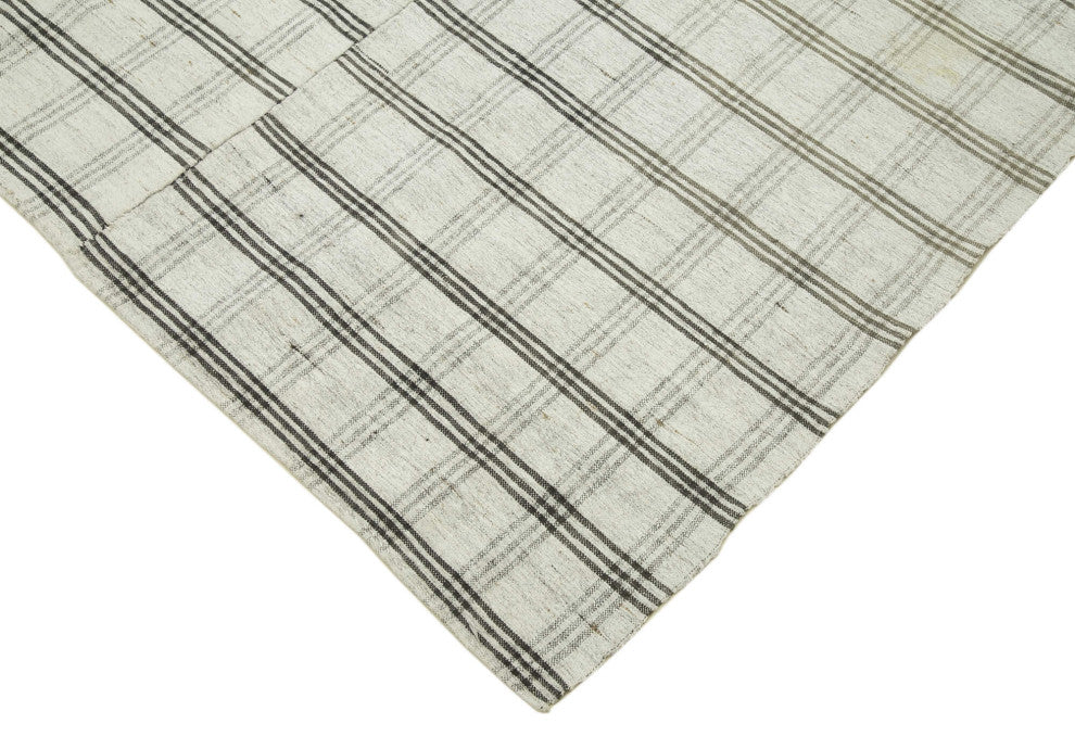 Rug N Carpet - Handwoven Turkish 6' 0'' x 9' 8'' Antique Wool Kilim Rug