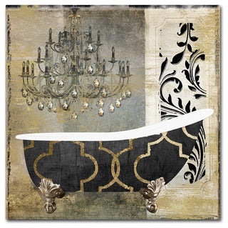 Color Bakery 'Paris Bath II' Canvas Art, 18x18