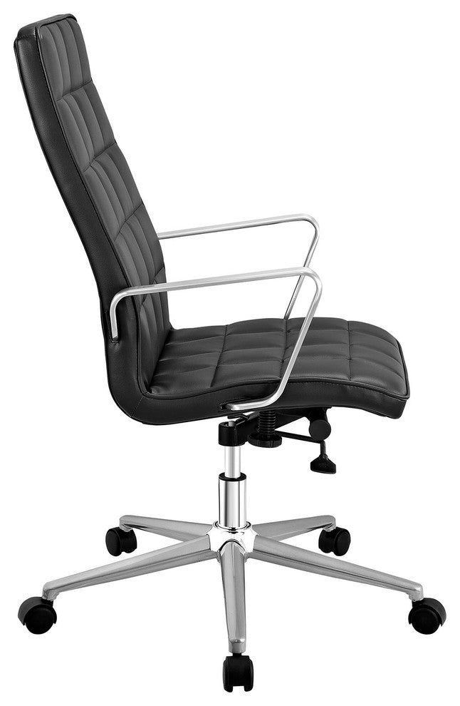 Black Tile Highback Office Chair