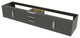 CastelloUSA Alpine 84" Wall Mounted Vanity, Base Only, Black, Chrome Handles