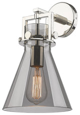 Innovations Newton Cone 1 8" Sconce Polished Nickel