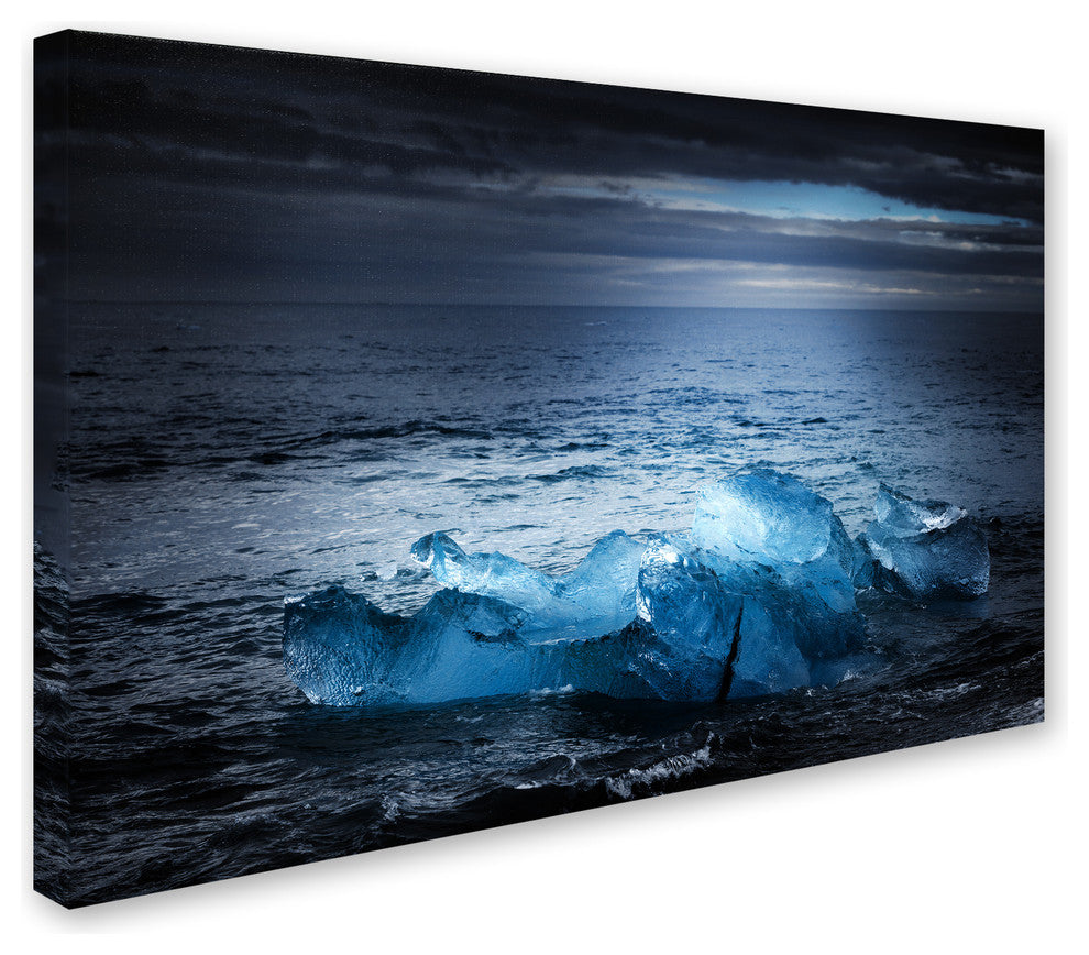 Philippe Sainte-Laudy 'Reflective Blue' Canvas Art