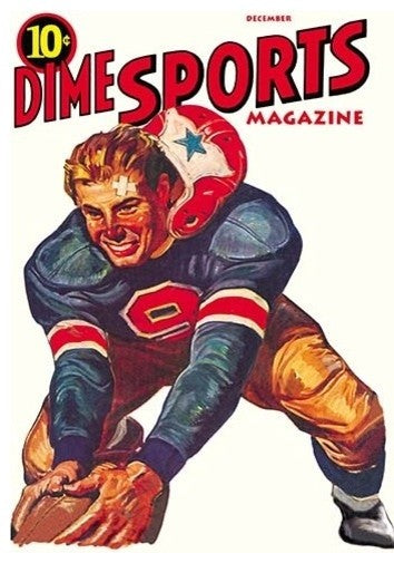 Dime Sports Magazine- Gallery Wrapped Canvas Art 28" x 42"