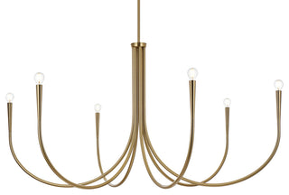 Home Living 55" Chandelier, Gold