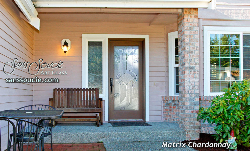 Interior Prehung Door or Interior Slab Door - Matrix Chardonnay - Primed -...