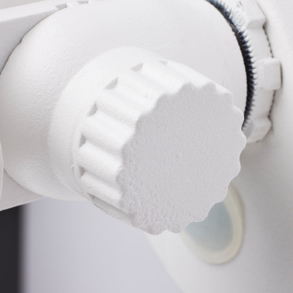 LED Security Light - Dual Head - White Finish - 3000K
