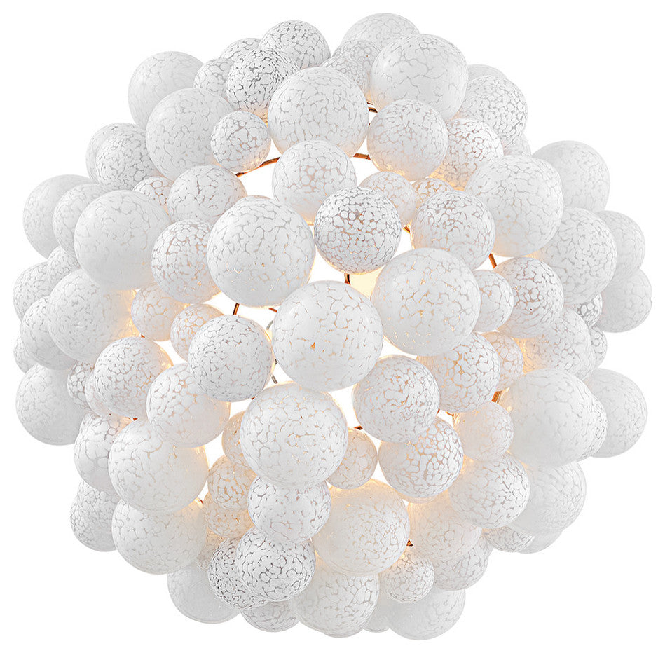 Fredrick Ramond Marabel Medium Chandelier, Distressed Brass