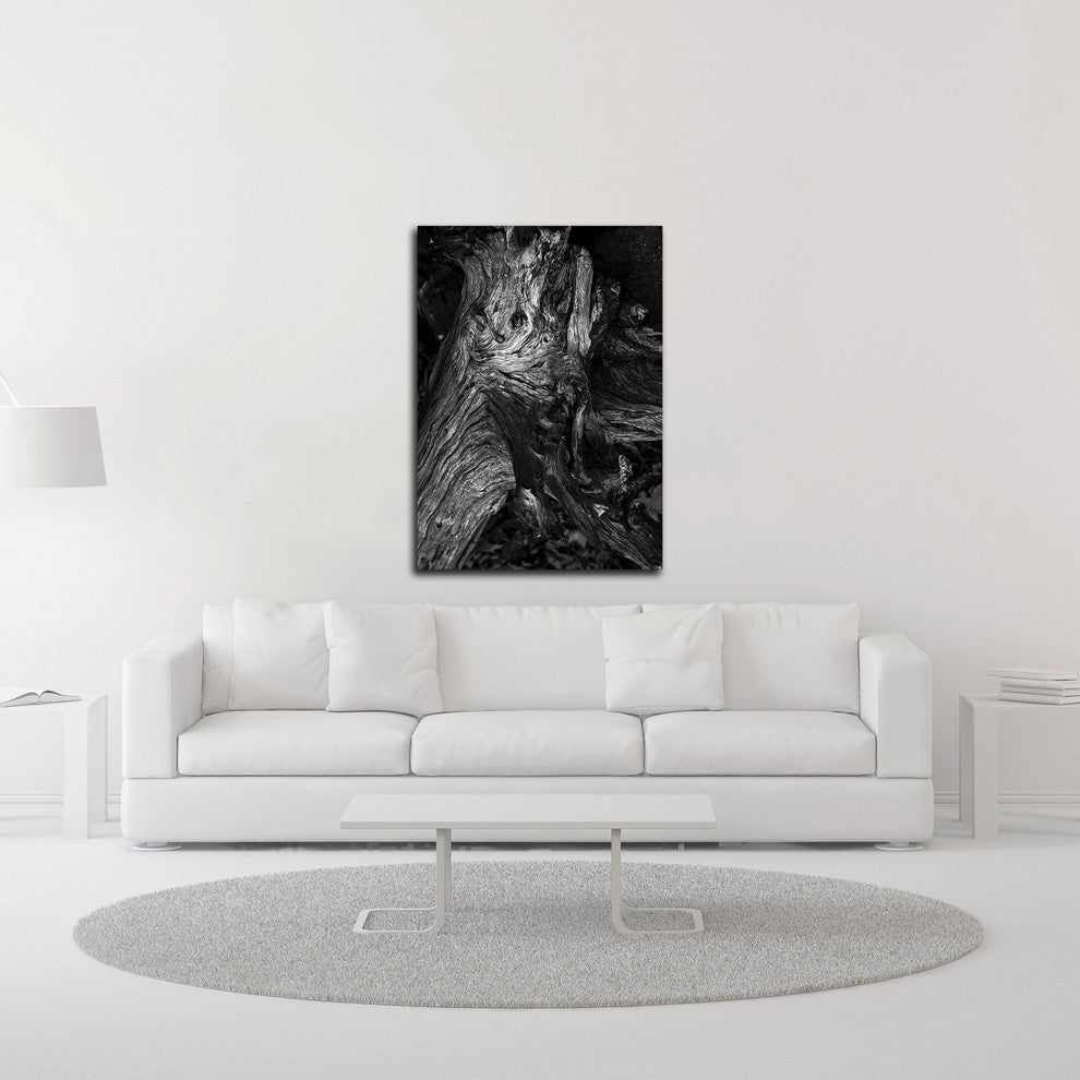 Black Wood by Design Fabrikken, Print on Canvas, 20"x28"
