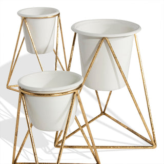 3-Piece Viola Table Top Planter Set