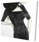 Beautiful Classic Woman, Fine Art Gallery Wrapped Canvas, 24"x24"