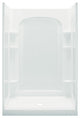 Sterling Alcove 48"x34"x75.75" Vikrell Center Shower Kit, White