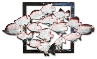 Aquatic Fish, Wooden Decoration