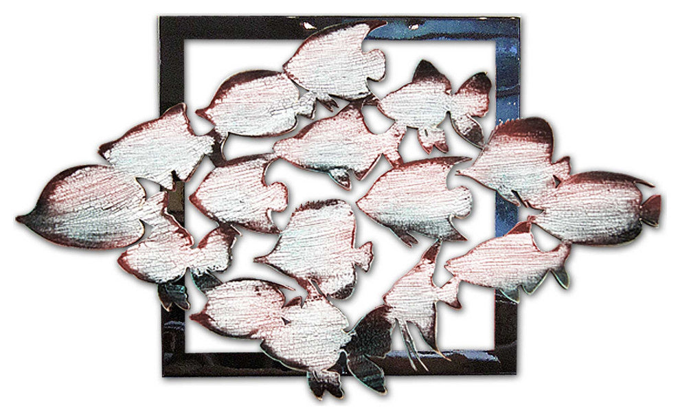 Aquatic Fish, Wooden Decoration