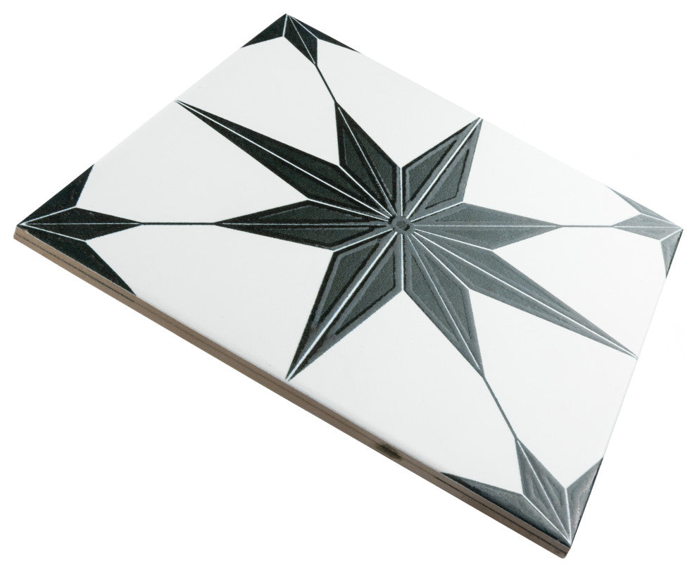 Stella Luxe Nero Porcelain Floor and Wall Tile
