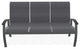 Belle Isle Sling 3-Seat Outdoor Sofa, Augustine Pewter/Graphite