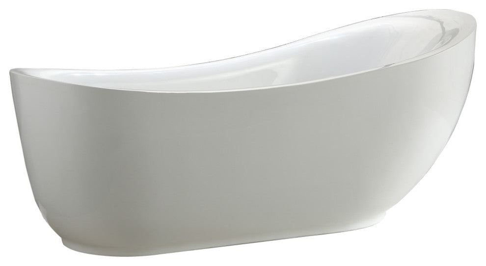 Everlie 71"x35" Soaking Bathtub