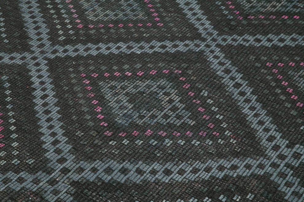 Rug N Carpet - Handwoven Oriental 6' 11'' x 9' 11'' Contemporary Kilim Rug