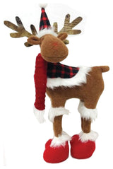 16" Plaid Moose