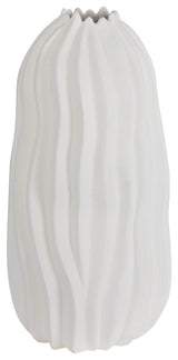 Uttermost Merritt White Floor Vase